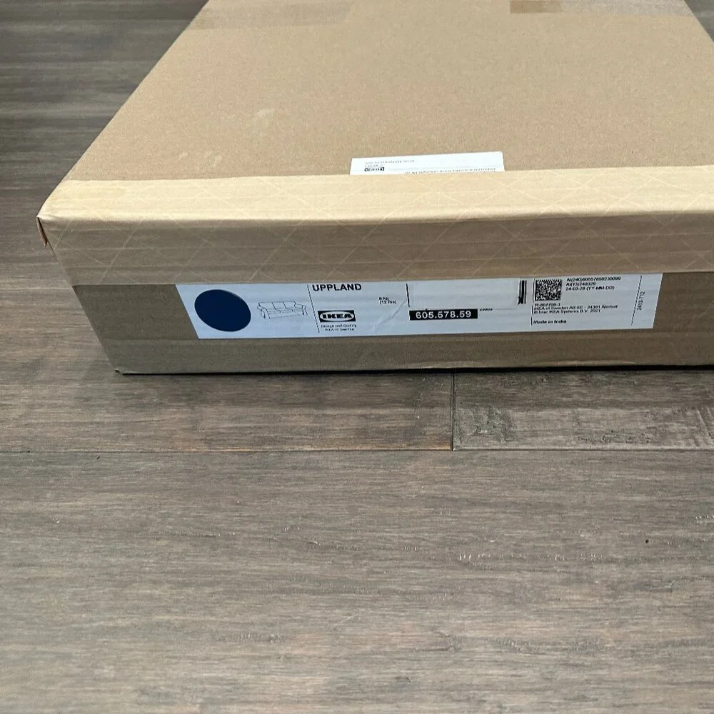 New in box ! IKEA UPPLAND Cover For Sofa Hillared Dark Blue 605.578.59